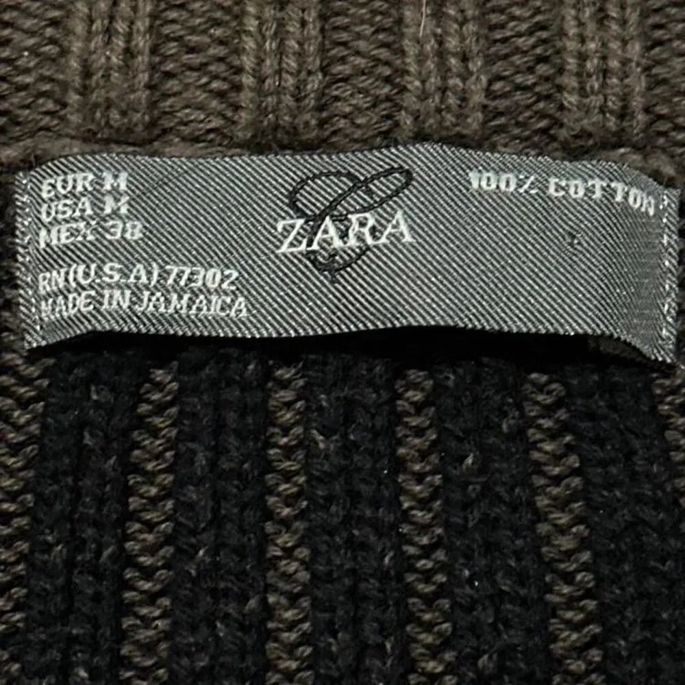 Zara Men's Brown Jumper